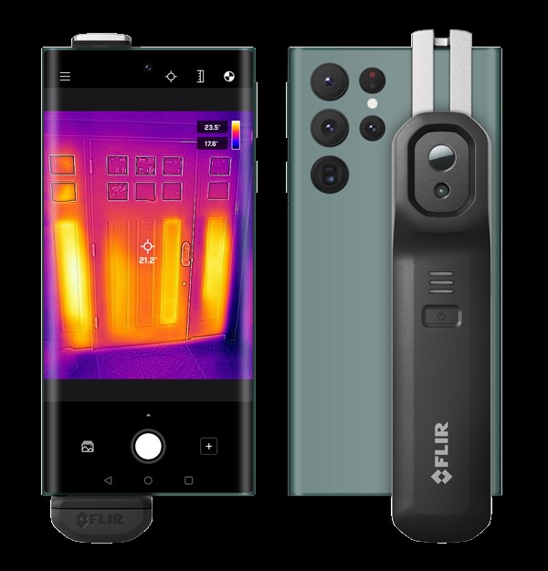 FLIR ONE Edge android-flir-one-edge-front-and-back